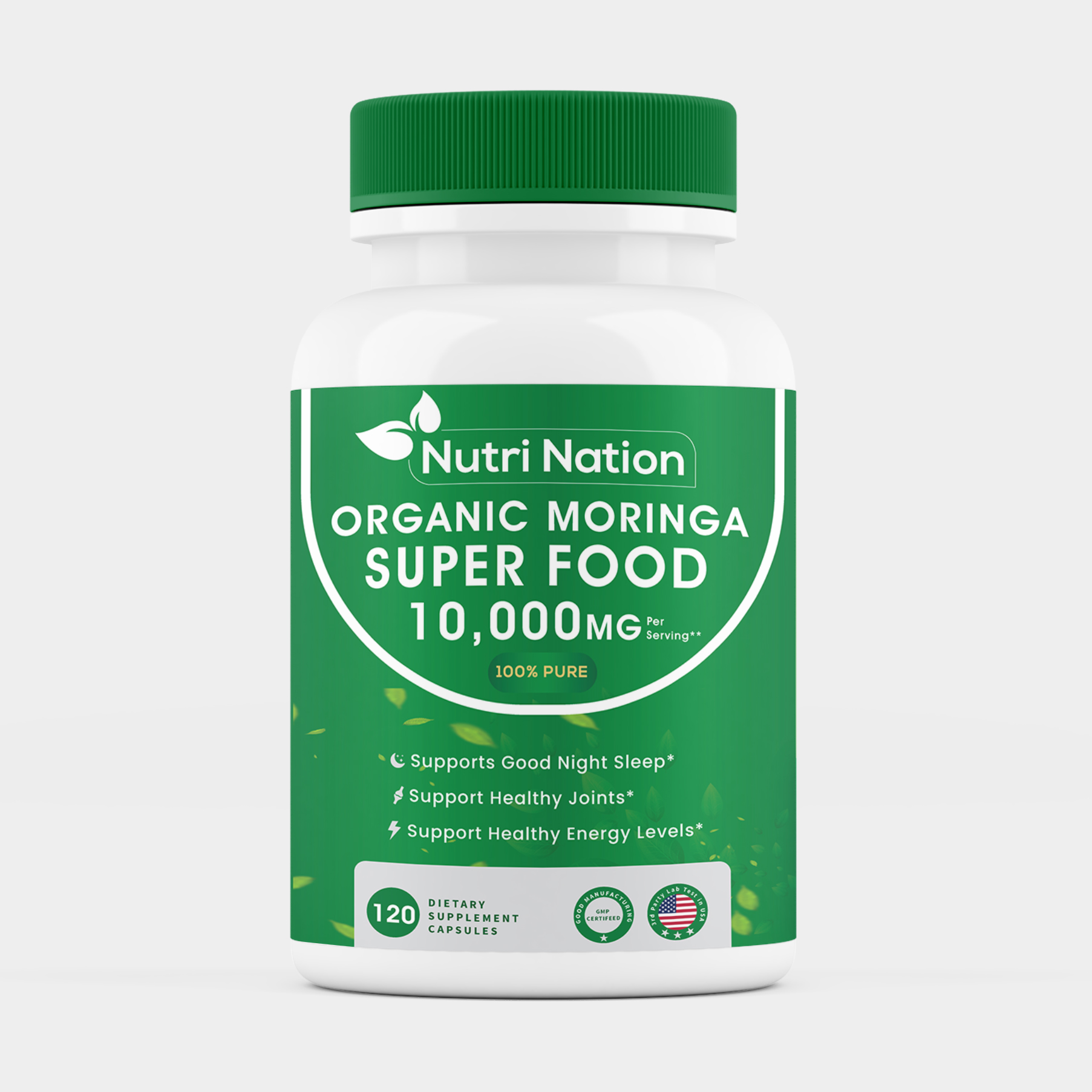 Moringa Powder Supplements Capsules Herbal 120ct | All Moringa Best moringa supplement