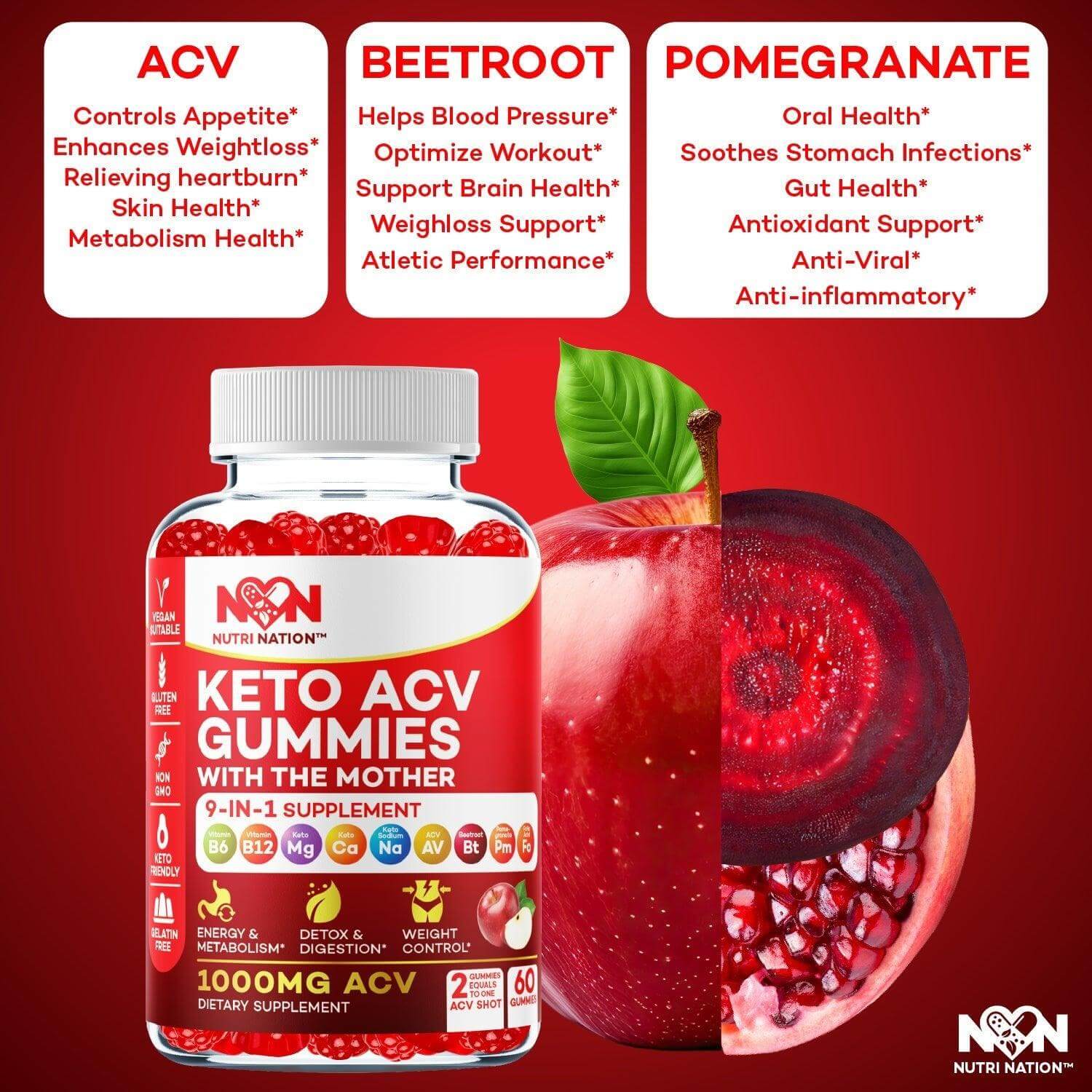 keto acv gummies with apple 